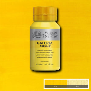Galeria Acrylic Cadmium Yellow Medium Hue 500ml