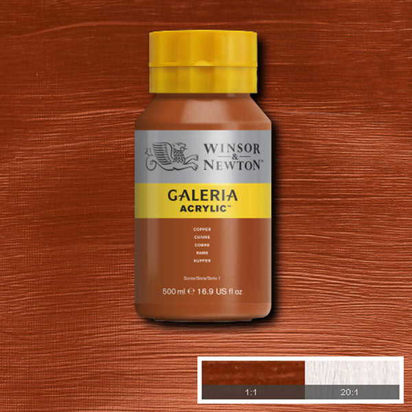 Galeria Acrylic Copper 500ml