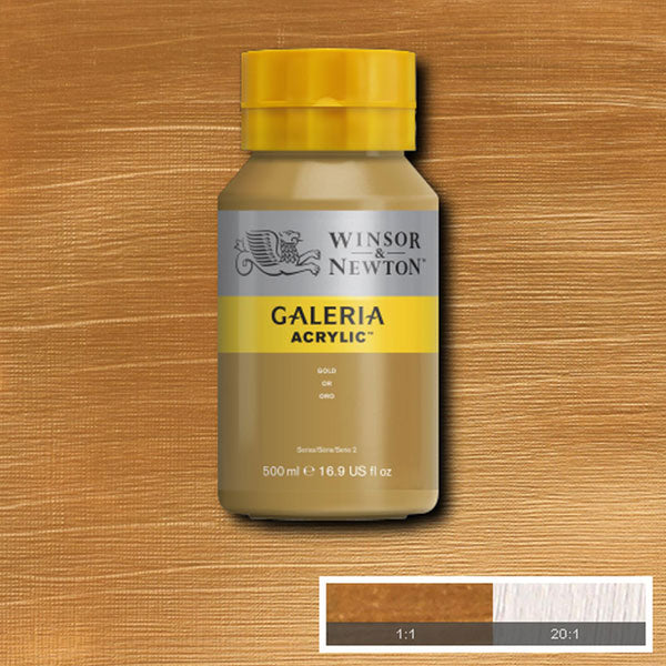 Galeria Acrylic Gold 500ml