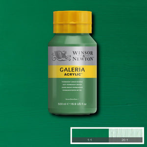 Galeria Acrylic Permanent Green Middle 500ml