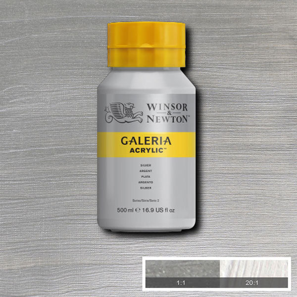Galeria Acrylic Silver 500ml