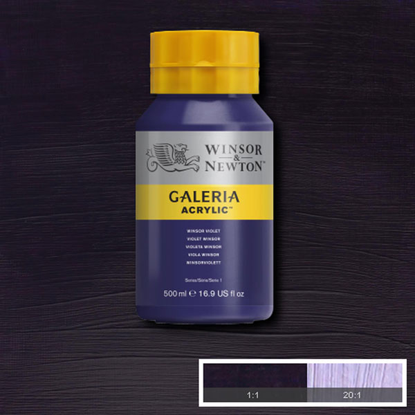 Galeria Acrylic Winsor Violet 500ml