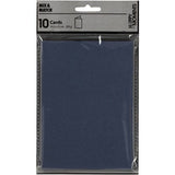 Cards Size 10,5x15cm 220g - Blue (10 Pack)