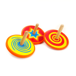 Mini Wooden Spinning Top