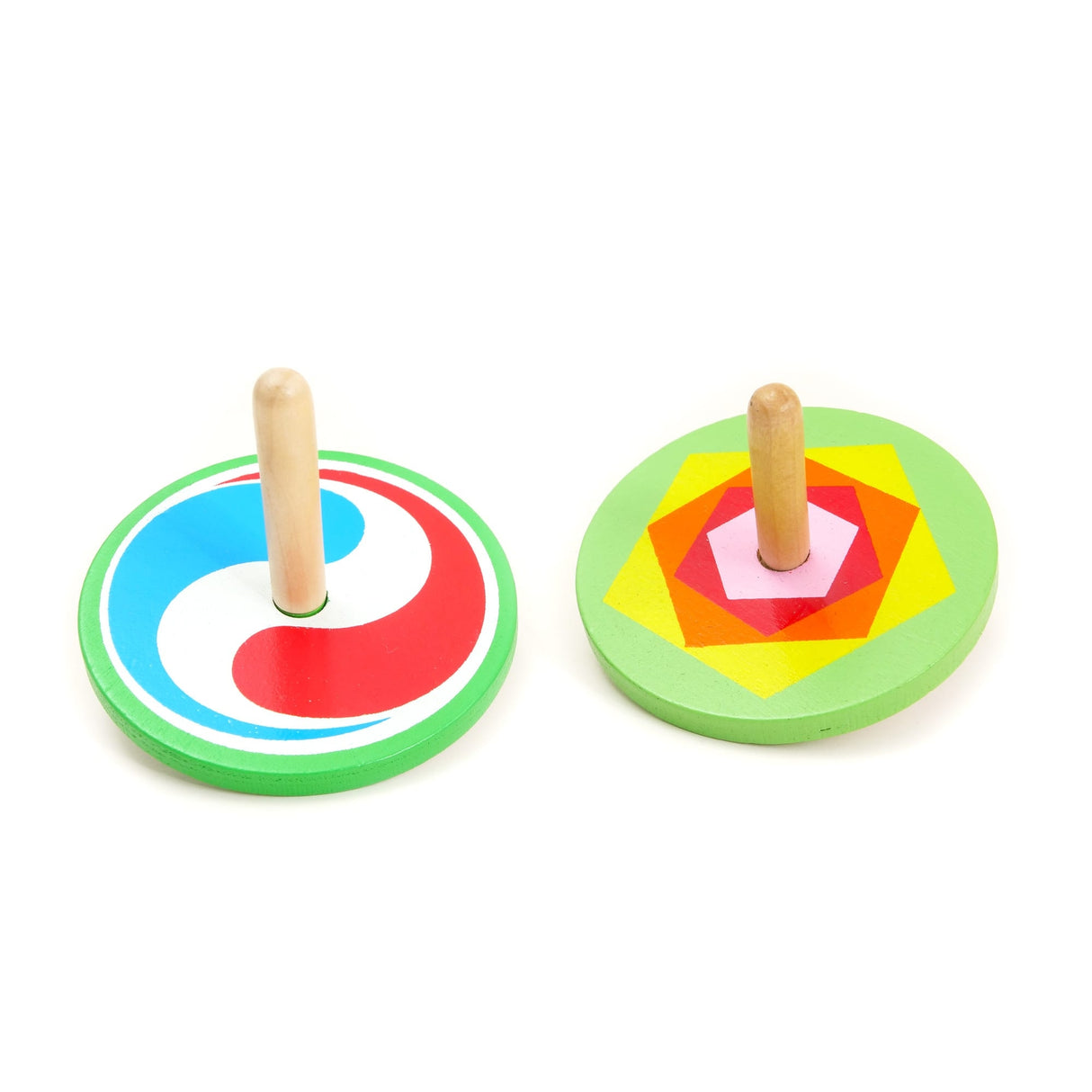 Mini Wooden Spinning Top