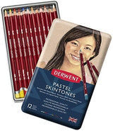 Derwent - Pastel Pencil - Skintones - 12 Tin