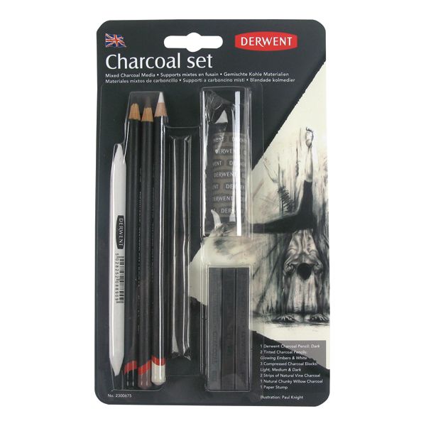 Derwent - Charcoal Set