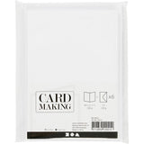 Cards/Env 6pk White