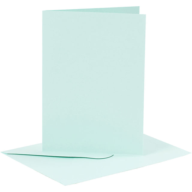 Cards/Env 6pk Light Blue