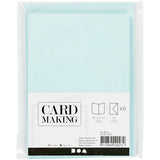 Cards/Env 6pk Light Blue