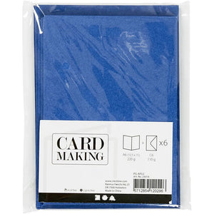Cards/Env 6pk Dark Blue