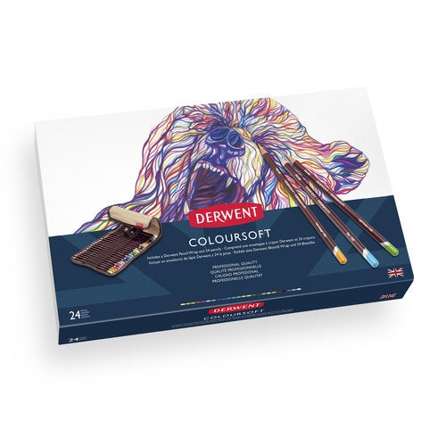 Derwent Coloursoft Wrap Set