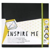 Derwent Graphik Inspire Me Hardback Sketch Book - 80 Pages