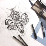 Derwent - Graphik Inked Up Set