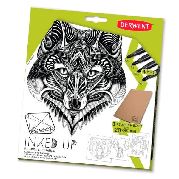 Derwent - Graphik Inked Up Set