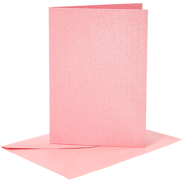 Cards/Envs Rose card size 10.5x15 cm