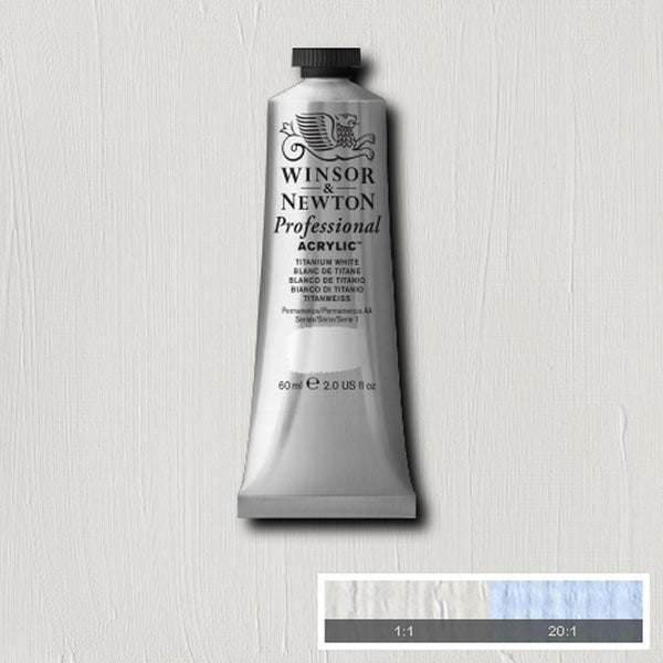 60ml Titanium White - Professional Acrylic