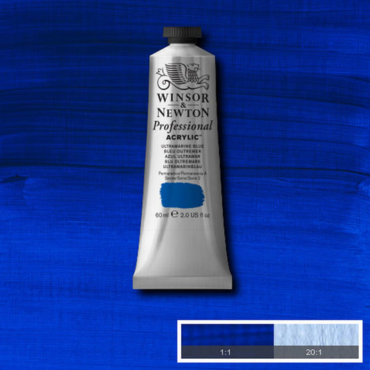 60ml Ultramarine Blue - Professional Acrylic