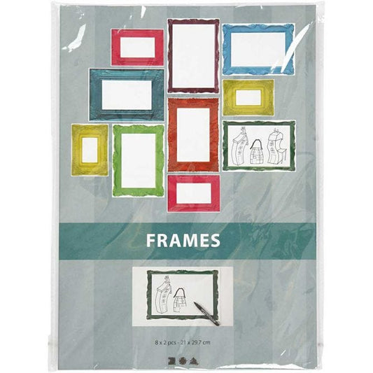 Frames, 26,2x18,5 cm, Bold Colours