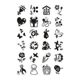 Clear Stamps, sheet 11x15.5 cm, 1 sheet