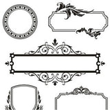 Clear Stamps, sheet 11x15.5 cm, 1 sheet