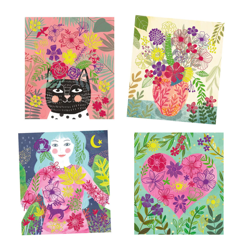 Djeco Artistic Patch Kit - Petals
