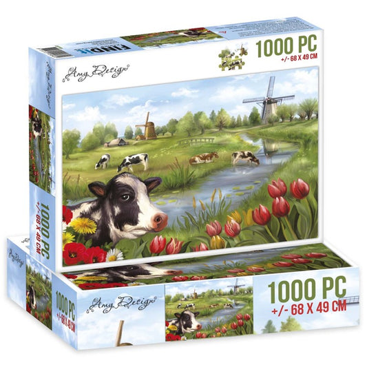 Jigsaw Puzzle 1000 Pc - Amy Design - The Netherlands