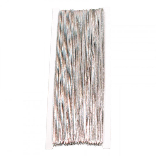 Elastic string silver 50 m Ø 1 mm