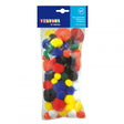 Pom-poms - Basic Colours (100pcs)
