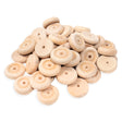 Wooden wheels 50 pcs Ø 34 mm
