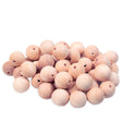 Wooden beads 50 pcs Ø 25 mm