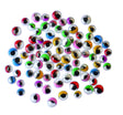 Eyes with lashes 230pcs coloured