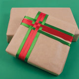 Satin ribbon 10 mm green