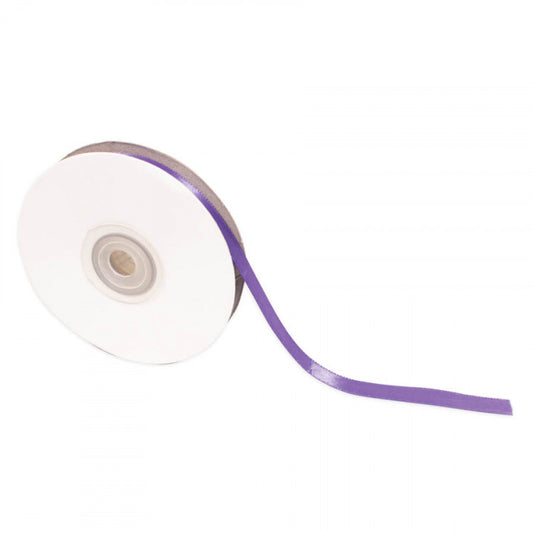 Satin ribbon 10 mm purple