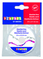 Elastic cord 25m transparent