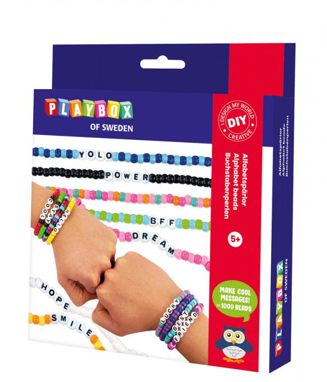 Craft Set - Alphabet Beads