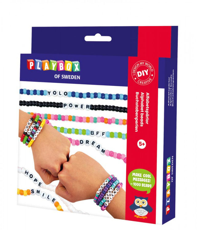 Craft Set - Alphabet Beads