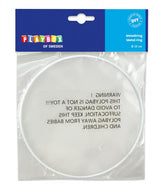 Metal Ring 15 cm - White
