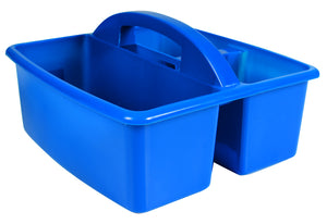 Plastic storage box with handle