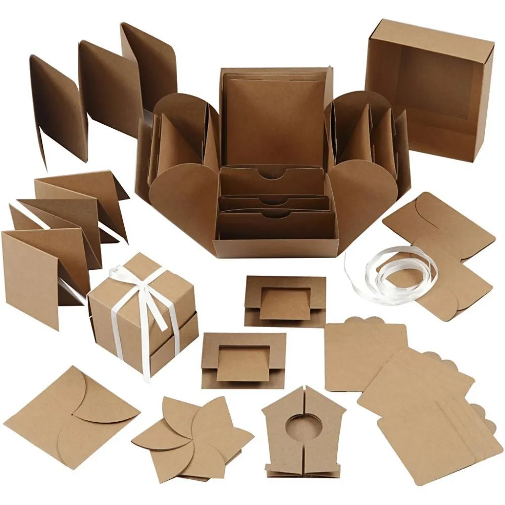Explosion Card Box Natural