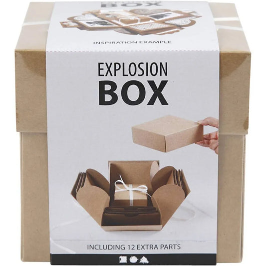Explosion Card Box Natural