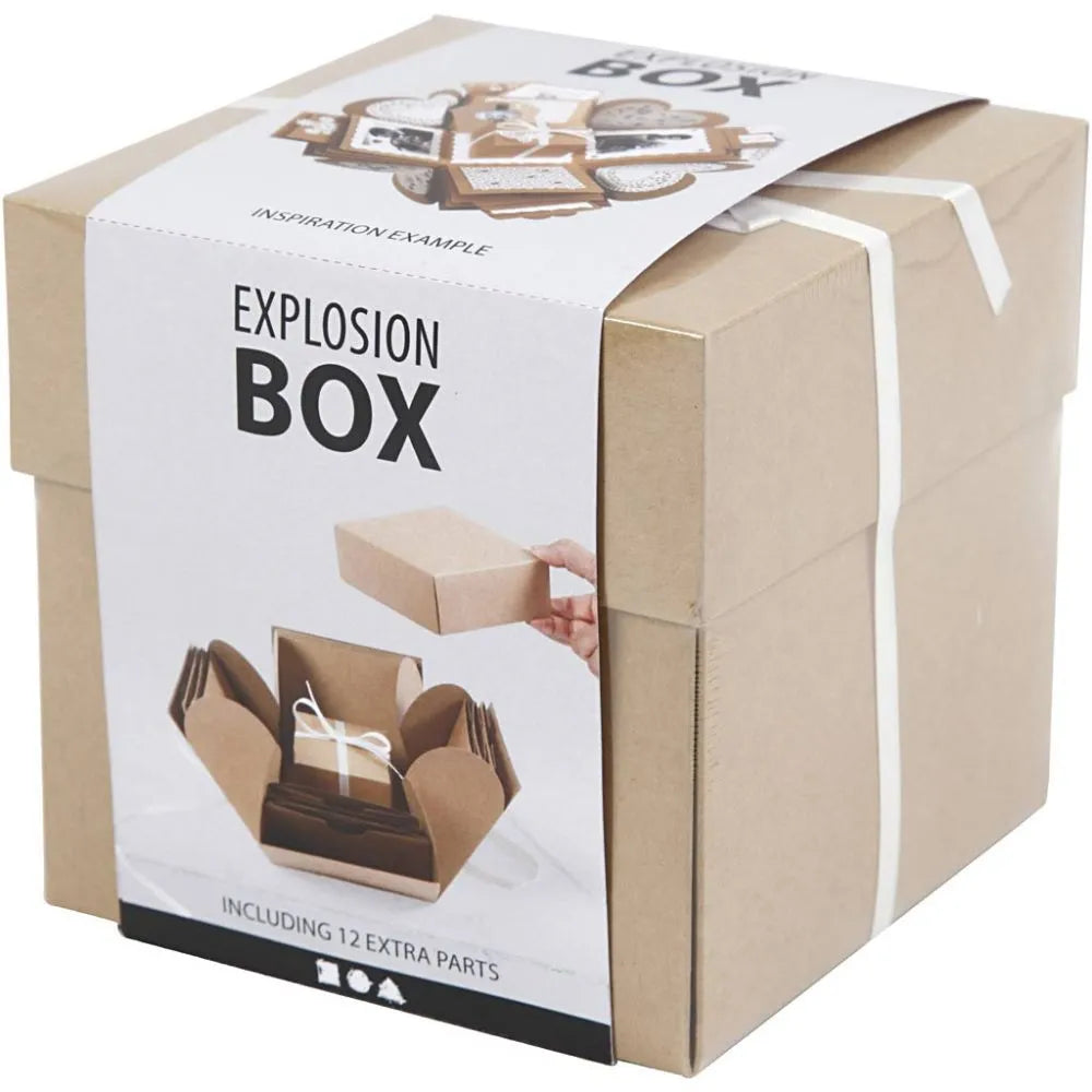 Explosion Card Box Natural