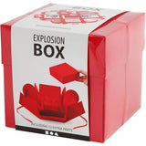 Explosion Card Box Red