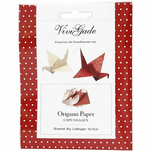 Origami Paper 10cm 50sht Copenhagen