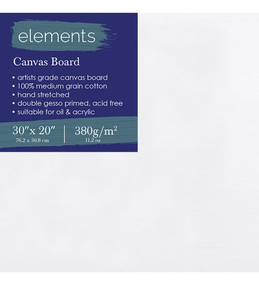 Elements Canvas Board 30" x 20" (76.2 x 50.8cm)