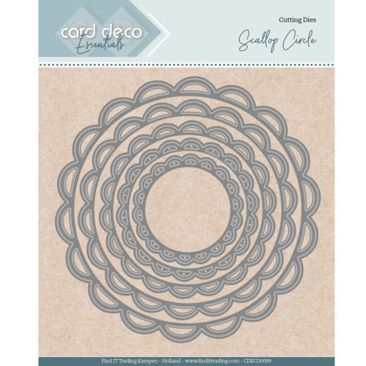 Nesting Dies - Scallop Circle