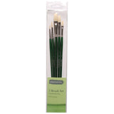 Elements Oil Brushes Long Handle Set (6 Pack)