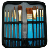 Create Watercolour Brush Set with Wallet (10 Pack)