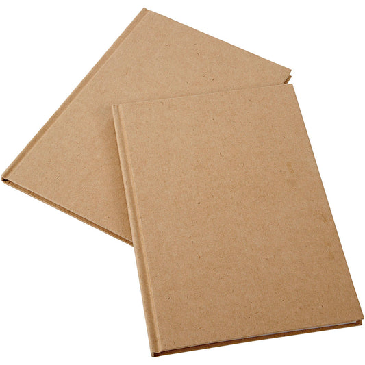 Notebook, A5 15x21 cm, 60 g, 1 pc, brown