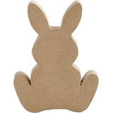 Bunny, H: 18 cm, depth 2.5 cm, 1 pc